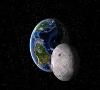 شکاف پوسته ماه توسط نیروی جاذبه زمین