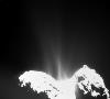تصاویری از غبار دنباله‌دار تحت تعقیب روزتا