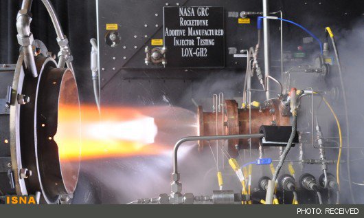 ناسا و یکی از شرکای صنعتی خصوصی‌اش، در آزمایشات اخیر خود، انژکتور موتور موشکی چاپ سه‌بعدی ساخته شده در «مرکز تحقیقاتی گلن» را پرتاب کردند .