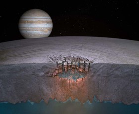 ناسا بر این باور است که قمر یخزده اروپا در مدار سیاره مشتری می‌تواند در آینده برای انسان قابل سکونت شود.