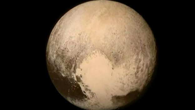 سرانجام پس از طی میلیاردها کیلومتر فضا پیمای افق های نو New Horizons به پلوتو رسید.