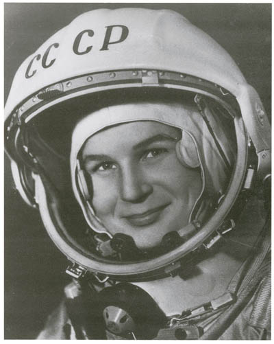 والنتینا ترشکوا نخستین زن فضانوردی بود که پس از پرواز یوری گاگارین، نخستین فضانورد جهان به فضا رفت.

