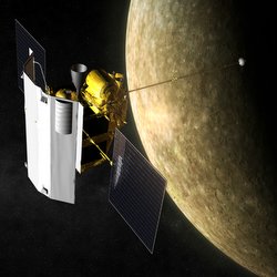 با نزدیک شدن فضا پیمای مسنجر به سیاره عطارد، فضا پیما سایبان های خورشیدی را به منظور حفاظت از خودوتجهیزاتش فعال کرده است.