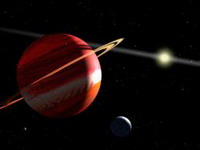 تلسکوپ فضایی هابل با همکاری رصد خانه های زمینی موفق به یافتن شواهدی دال بر وجود نزدیک ترین سیاره فرا خورشیدی شده است.