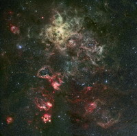 رصدخانه جنوبی اروپا، تصویر 256مگاپیکسلی سحابی رتیل را منتشر کرد.