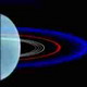 طبق اخرین یافته های یک تیم از ایالات متحده سیاره اورانوس دارای حلقه هایی به رنگ آبی است. این دومین سیاره از سیارات حلقه دارمنظومه شمسی  است که حلقه ای آبی رنگ دارد.