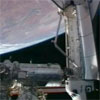 به گفته مسولان ناسا , در هنگام برخاستن شاتل از پايگاه فضايي 