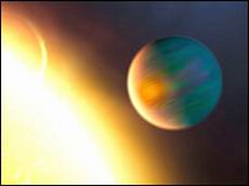 برای نخستین بار یک ملکول حاوی کربن در سیاره ای خارج از منظومه شمسی ردیابی شده است. ترکیب ارگانیک متان در اتمسفر سیاره ای که در فاصله 63 سال نوری از زمین دور یک ستاره دیگر غیر از خورشید می گردد پیدا شد.

