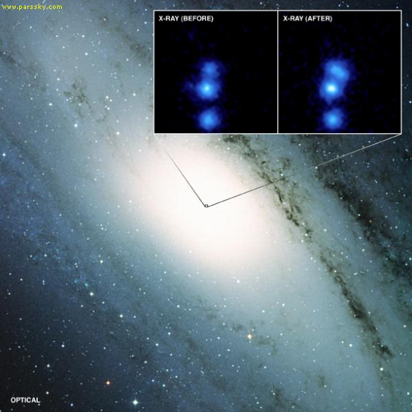 دانشمندان مرکز ستاره شناسی هاروارد- اسمیتسون با بهره گیری از رصدخانه پرتو ایکس چاندرا توانستند ابر سیاه چاله ای را در همسایگی کهکشان راه شیری شناسایی کنند.