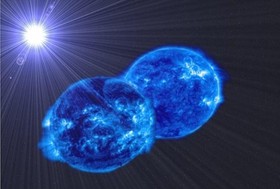 منجمان اسپانیایی دو ستاره غول‌پیکر را رصد کرده‌اند که در آستانه ادغام‌شدن در یکدیگر هستند و این رخداد برای نخستین بار نشان می‌دهد ستار‌های فوق‌عظیم چگونه شکل گرفته‌اند.