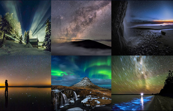 ششمین رقابت عکاسی بین المللی زمین و آسمان  2015 از عکاسان منظره دعوت میکند تا هنر و علم را با دقت در اهمیت اسمان تاریک و حفظ طبیت ترکیب کنند.