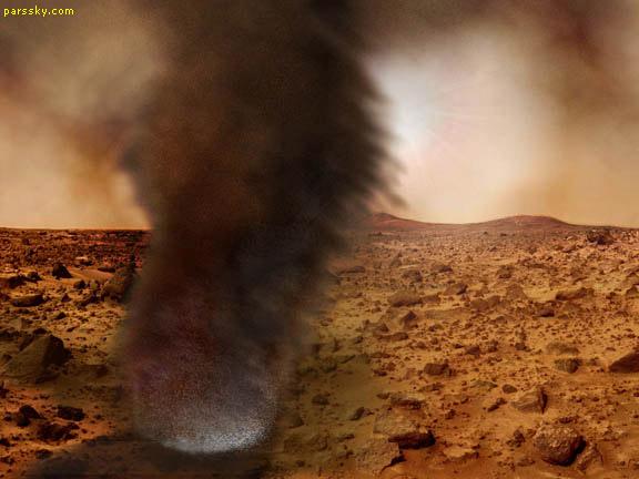 اولین دلیل از وجود آذرخش در مریخ آشکارسازی شده است.محققان با استفاده از یک آشکارساز ریزموجی نشانه هایی از تخلیه ی الکتریکی در طی توفان های غباری سیاره ی سرخ یافتند.چیزی که آنها در مریخ مشاهده کردند تعدادی تخلیه الکتریکی ناگهانی بود که در اثر یک توفان