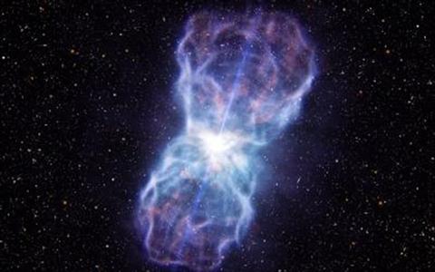 ستاره‌شناسان موفق به یافتن کهکشانی دوردست شده‌اند که انرژی حاصل از سوختن هسته فوق درخشان آن 100 برابر انرژی کل کهشکان راه شیری است. این هسته فوق درخشان را یک ابرسیاهچاله عظیم روشن کرده است.