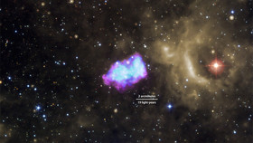 منجمان با استقاده از داده‌های آرشیو ماهواره ژاپنی اشعه ایکس «سوزوکو» جرم پیش از انفجار یک ستاره کوتوله سفید را تعیین کرده‌اند که هزاران سال پیش منفجر شده است.