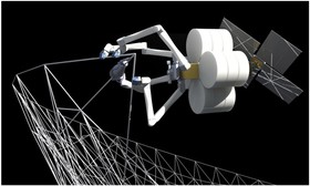محققان بدنبال طراحی و ارسال ربات‌های شبه‌عنکبوتی برای ساخت سازه‌های فضایی غول‌پیکر در مدار زمین هستند.
