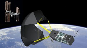 محققان ناسا به دنبال ساخت چترهای نجات به منظور انتقال ارزانتر و سریعتر محموله‌های ایستگاه فضایی بین‌المللی به زمین هستند.