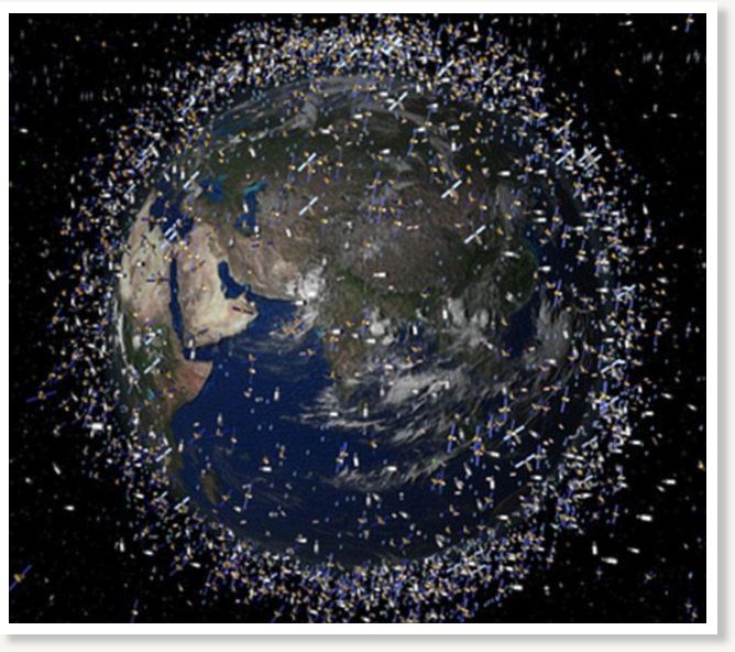امروزه وجود زباله های فضایی به یکی از بزرگ ترین مشکلات سازمان فضای ناسا، آژانس فضایی اروپا و سایر نهادهای فضایی تبدیل شده است.