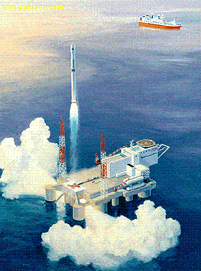 یکی از مکان های مناسب برای پرتاب ماهواره ها خط استوا است Sea Launch یکی از پروژه هایی است که برای پرتاب ماهواره ها به مدار از طریق استوا انجام می شود.
