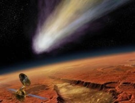 عبور یک دنباله‌دار از نزدیکی سیاره مریخ سبب شدیدترین بارش شهابی ثبت شده در سال آینده خواهد شد. این برای نخستین بار است که انسان شاهد شهاب‏باران در جایی غیر زمین خواهد بود.