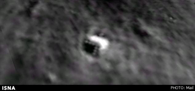 دوربین گوگل تصاویر متناقض و عجیبی از یک شیء بزرگ را بر روی سطح ماه رصد کرده است.