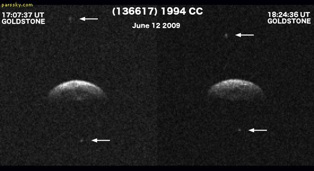 تصویربرداری راداری توسط رادار منظومه شمسی ناسا (Goldstone)در 12 و 14 ژوئن 2009 اطلاعات جدیدی را در مورد این سیارک آشکار کرد. در 10 ژوئن این سیارک در فاصله ی 52/2 میلیون کیلومتری (56/1میلیون مایلی) به زمین نزدیک شد. در باره ی این اجرام آسمانی اطلاعات