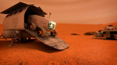 شش مرد که برای مدت یک سال و نیم در یک لوله فولادی محبوس بودند تا ماموریتی به مریخ را شبیه سازی کنند روز جمعه از آن خارج شدند.هدف این پروژه موسوم به 