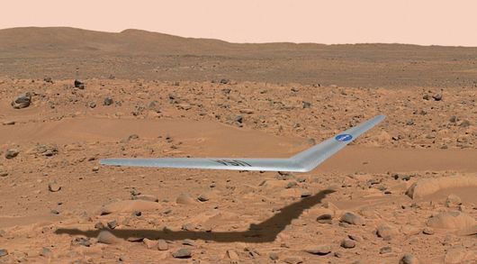 ناسا اواخر سال جاری میلادی به دنبال آزمایش نوعی پهپاد بال پروازی برای انجام عملیات شناسایی بر روی مریخ است.