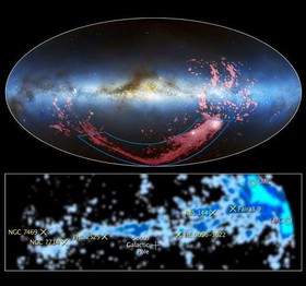 اخترشناسان با استفاده از تصاویر تلسکوپ فضایی هابل موفق به رمزگشایی از منشأ جریان ماژلانی شده‌اند.