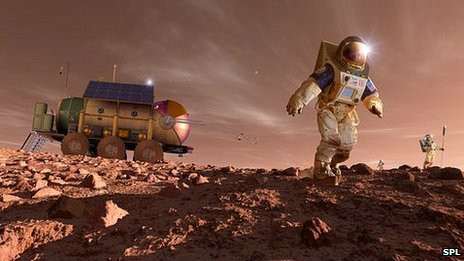 دکتر الکساندر کومار که در ایستگاه کنکوردیا در قطب جنوب مشغول تمرین برای تحمل شرایط هوایی بسیار سرد بوده است، در این نوشته به بررسی شرایط لازم برای فرستادن بشر به سیاره مریخ می‌پردازد و از درس‌هایی می‌گوید که می‌توان از محیط هایی با وضعیت مشابه مریخ ب
