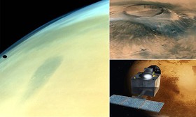 مأموریت مدارگرد مریخ هند که در سپتامبر سال 2014 به مریخ پرتاب شده بود، اخیر تصاویر بسیار جالبی را از سیاره سرخ منتشر کرده و به نمایش یک دره عظیم و قمر فوبوس آن در مدار پرداخته است.