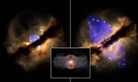 یک جفت تصویر از یک ستاره جوان که با فاصله 18 سال از یکدیگر به ثبت رسیده، تفاوت چشمگیری را به نمایش گذاشته است که به دانشمندان، نمای منحصربفردی را از چگونگی شکل‌گیری ستارگان غول‌پیکر در مراحل اولیه شکل‌گیری آن‌ها ارائه کرده است.