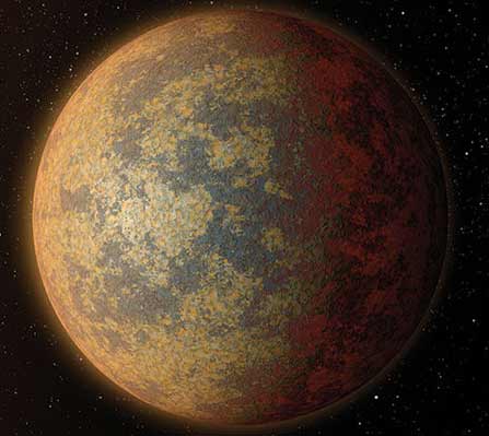 دانشمندان یک سیاره جامد سنگی جدید را کشف کرده‌اند که اندازه آن ، در حدود نیمی از اندازه نپتون بوده و از سنگ خالص تشکیل شده است.
