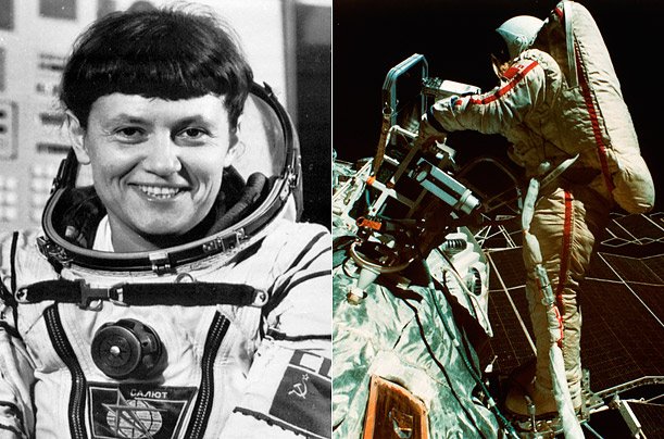 جالب است؛ با این‌که آمریکا و روسیه همواره بر سر نخستین‌بودن با هم رقابت داشتند، حتی دومین زنی که به فضا رفت آمریکایی نبود.
