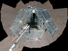 ناسا در اعلامیه‌ای بیان کرد کاوشگر «فرصت» به دلیل وزش بادهای مریخی بیش از هر زمان دیگری تمیز است.