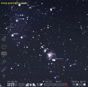 معرفی نرم افزار :   Stellarium 0.10