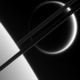 آخرین تصاویر ارسالی فضاپیمای کاسینی، نمای سحرانگیزی از سیاره طوق‌برگردن را به‌نمایش می‌گذارد. 