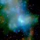 تلسکوپ پرتو ایکس چاندرا ابر مرموز گازي بينهايت داغي را در قلب کهکشان راه شیری شناسايي<SPAN lang=FA dir=ltr style=